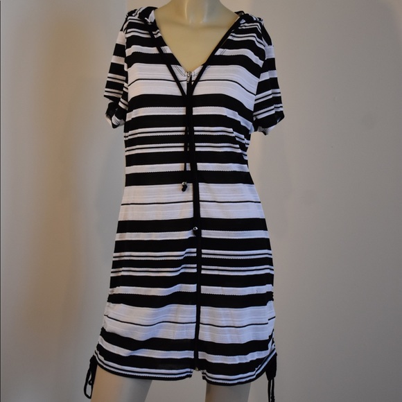 swimsuit cover up with zipper